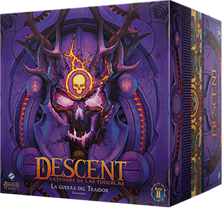 Juego de mesa Descent la guerra del traidor