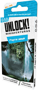 Juego de mesa, cartas, unlock miniaventuras: en busca de Cabrakan