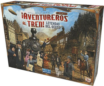 Juego de mesa aventureros al tren