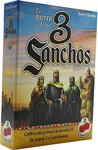 Juego de mesa la guerra de los 3 sanchos