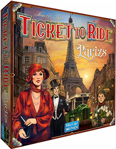 Juego de mesa Ticket to ride paris